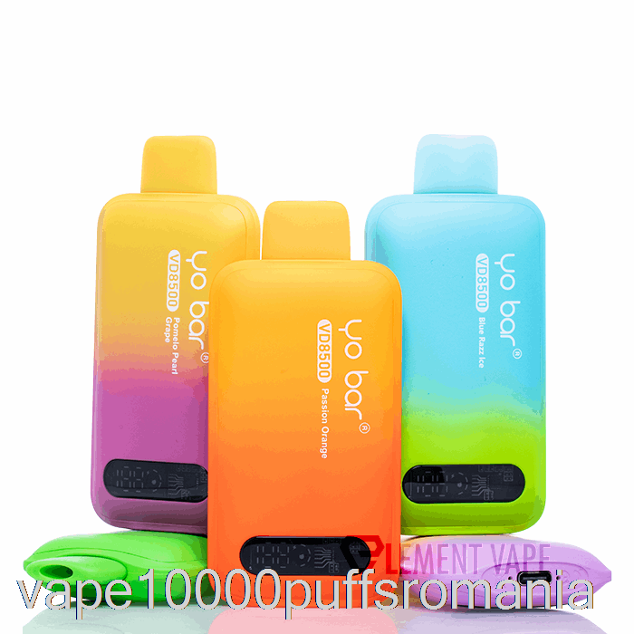 Vape Romania Yo Bar Vd8500 De Unică Folosință Gheață De Cireșe Lichi